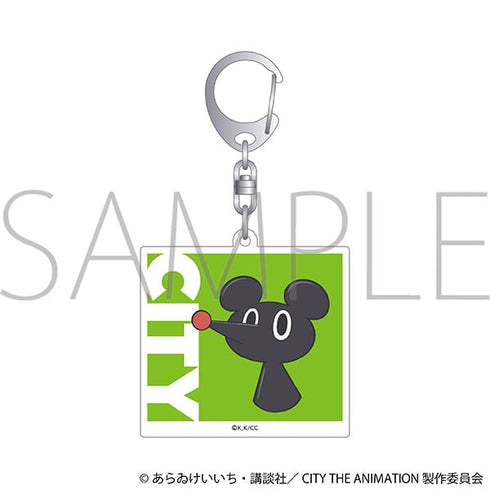 『CITY THE ANIMATION』アクリルキーホルダー/神様